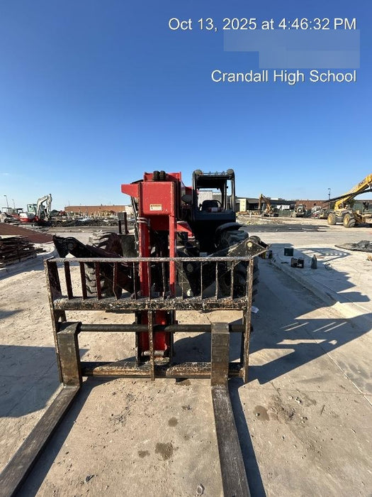 2019 Manitou 12042 Canopy, 120 HP , Solid Tires, Work Lights, Lift Hook, Auxiliary Hydraulics 66" Carriage and 60" Forks