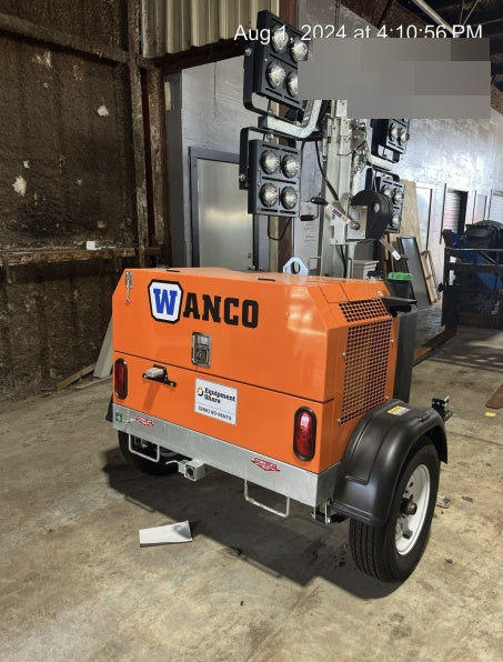 2024 Wanco WLTT-4MM4K Diesel, Deep Sea Controller, Shore Power Plug, Auto Start, (4) 350W LED Floodlights, 4kW Generator, 60 Gal Fuel Tank, 2" Ball, T3