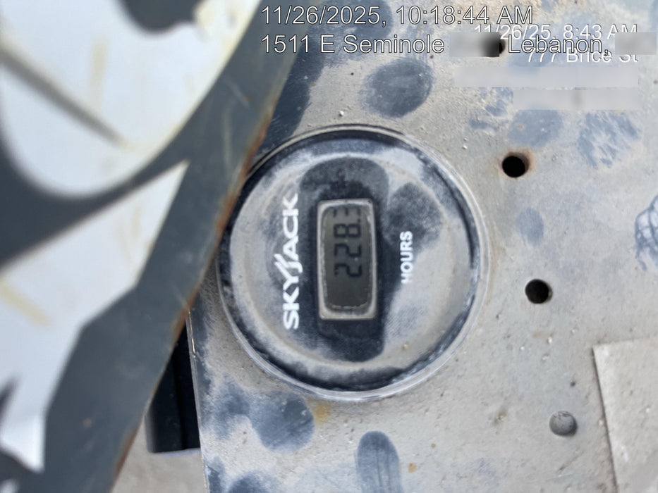 2017 Skyjack SJIII-4632 Skyjack SJ4632, Trojan Battery Set, Extended Warranty 5yr/5k hr