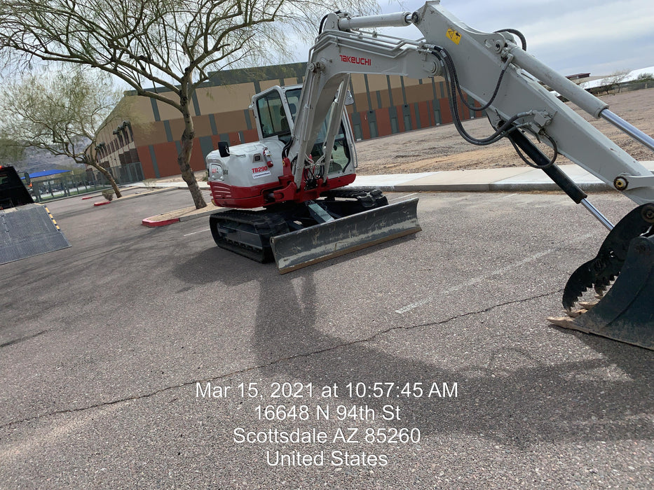 2020 Takeuchi TB290C Cab/Heat/Air, Rubber Tracks, Manual TAG QC