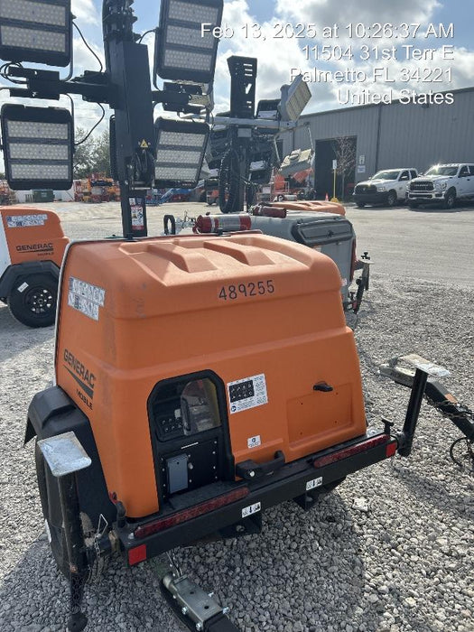 2025 Generac MLTS-4 Diesel, Mitsubishi L2E, 7.1 hp @1800 rpm, Flex Switch 120V Input, Powerzone Controller, (4) 320W LED Lights, 4kW Generator, 39.9 Gal Fuel Tank, 2" Ball, T3, ES Decals