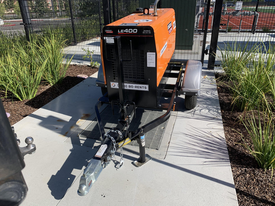 2022 Lincoln Electric LE400 Kubota V1505, Trlr, Cable Rack, Light Kit, ES Decals, T3