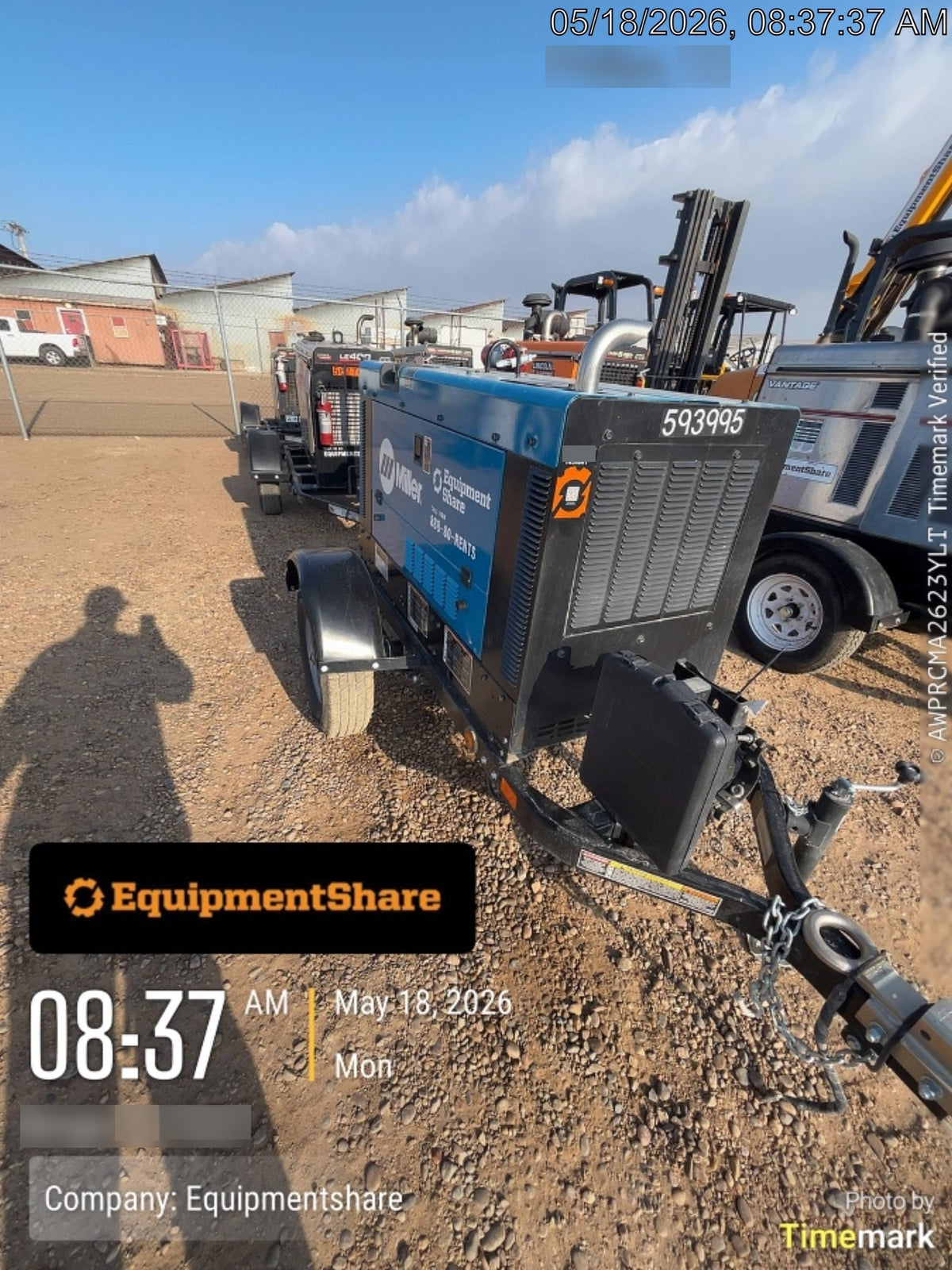 2025 MILLER ELECTRIC BIG BLUE 400