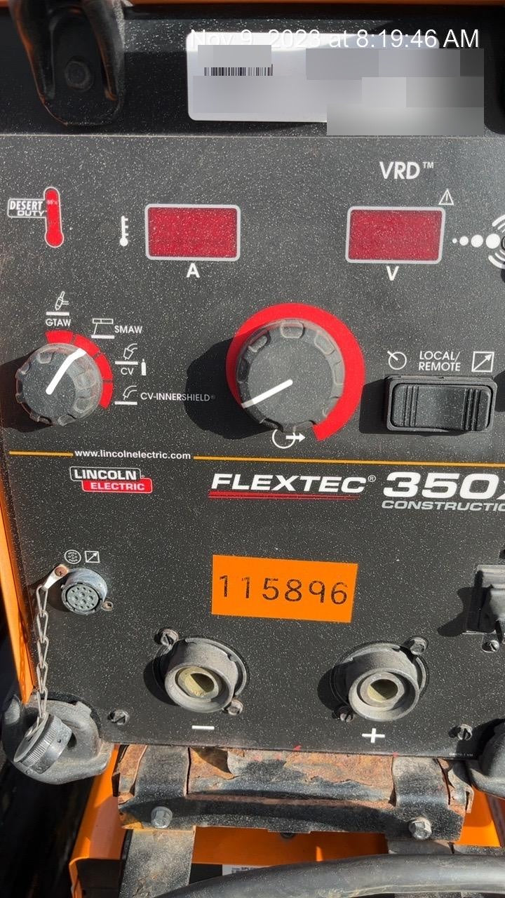 2020 LINCOLN ELECTRIC FLEXTEC 350X