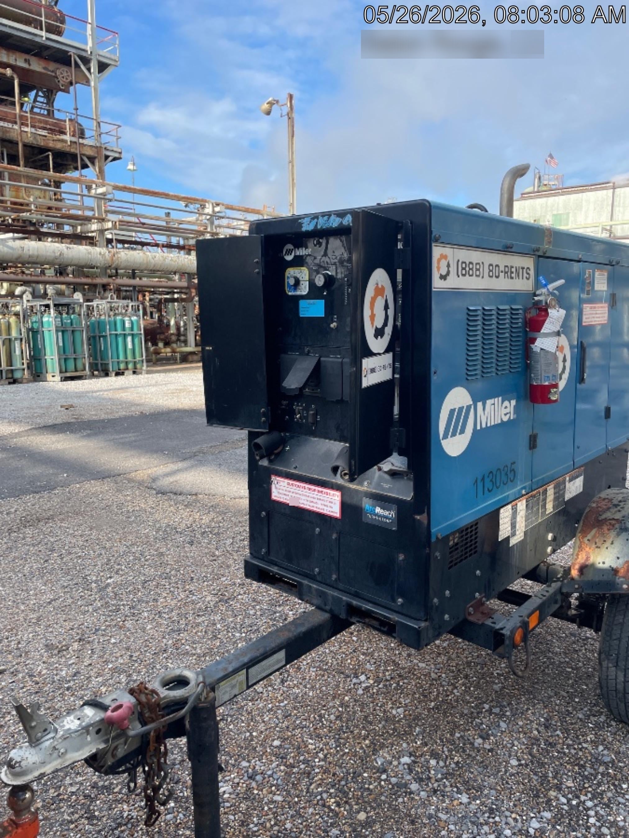 2020 Miller Electric BB500 BIG BLUE 500 PRO (KUBOTA) DELUXE W/ ARCREACH