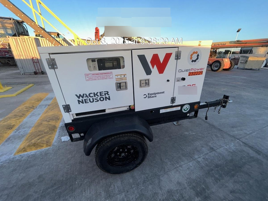 2022 WACKER NEUSON G25