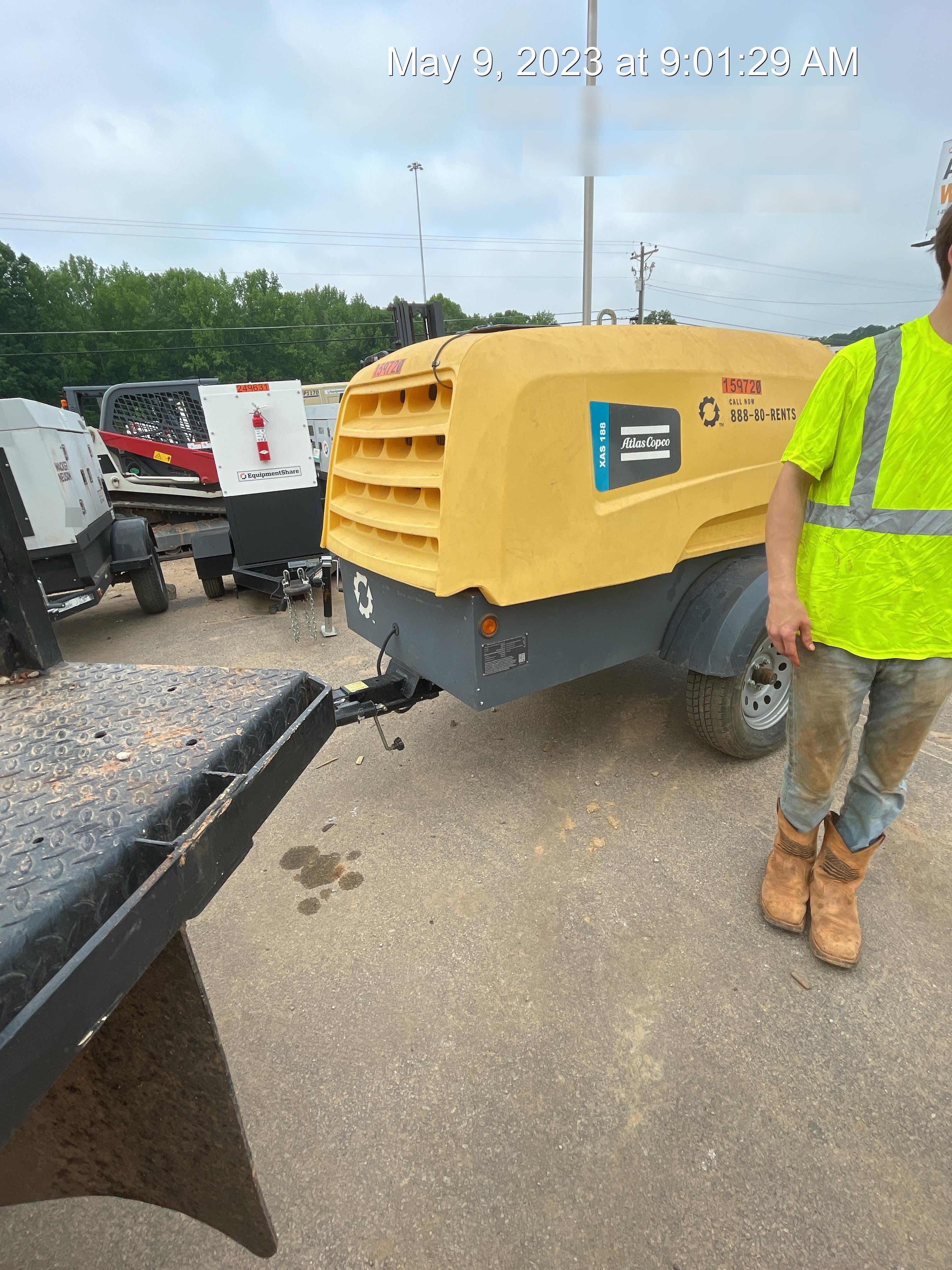 2021 ATLAS COPCO XAS188 CWK