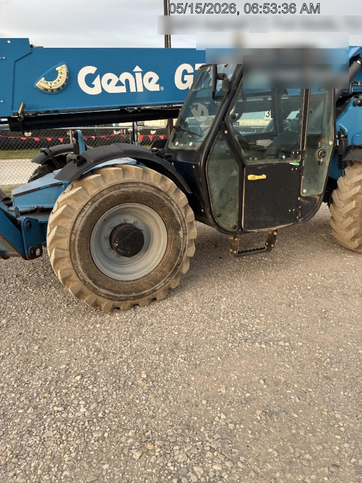 2018 Genie GTH-1056 Genie GTH-1056 w/CAB, Solid Tires, Work Lights, 60" carriage/forks, cab mesh, beacon