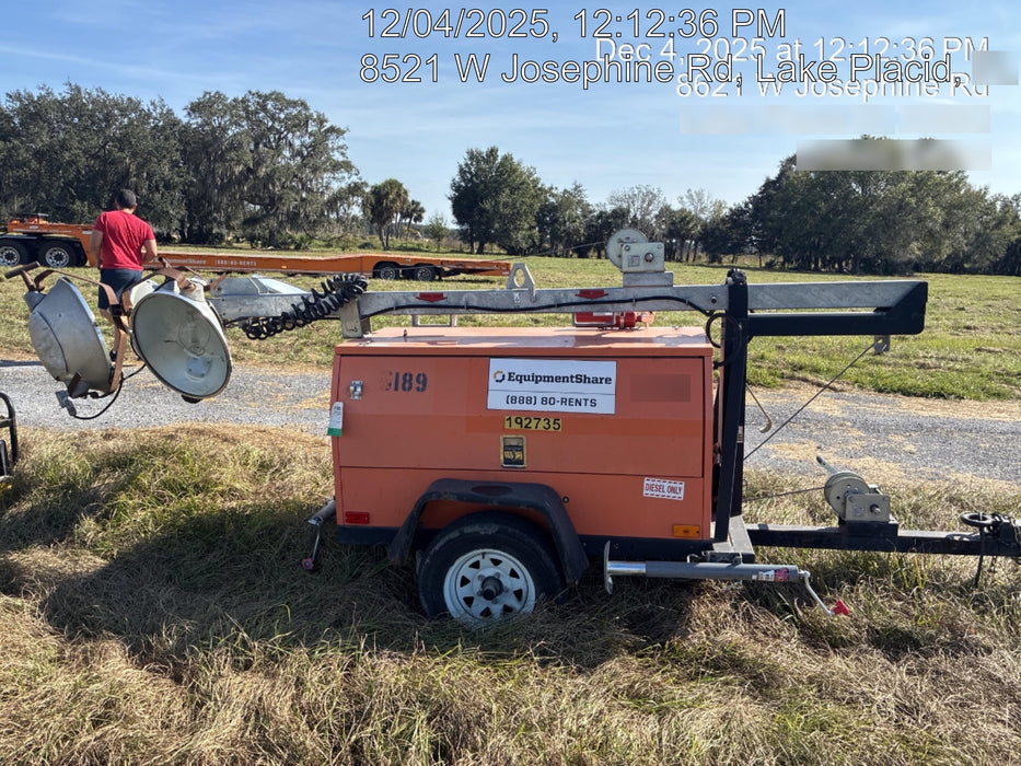 2017 Wanco WLT-4M PORTABLE LIGHT TOWER
