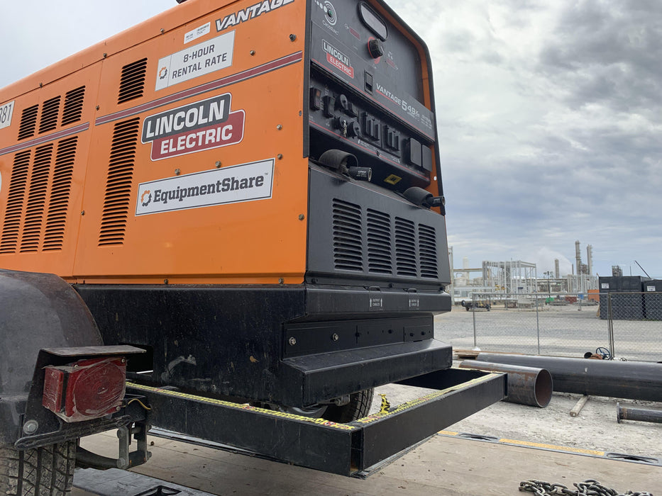 2021 Lincoln Electric Vantage 549X Ready Pak 3, ORANGE (includes trailer, cable rack, fender light kit)