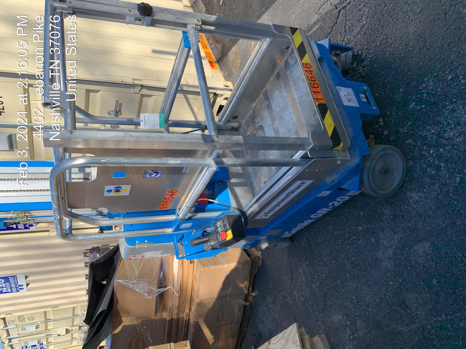 2020 GENIE GR-20