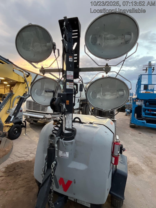 2019 Wacker Neuson LTV6L-MH Mobile Light Tower w/Fuel Level Sensor Installed
