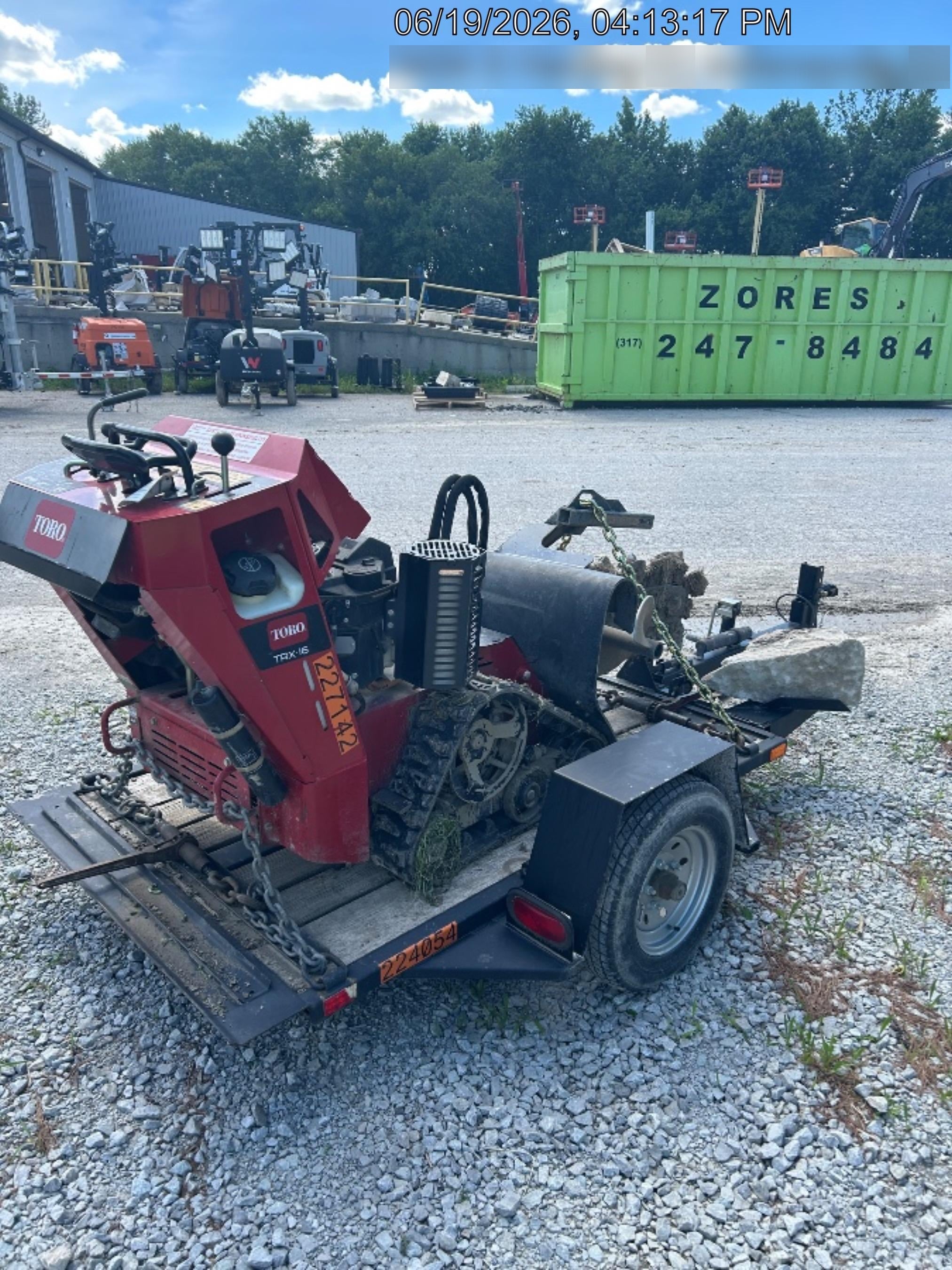 2022 TORO TRX-16