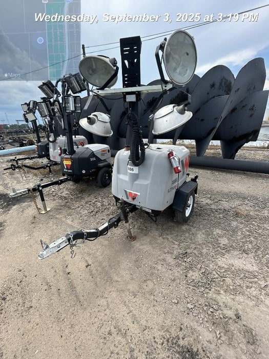 2019 Wacker Neuson LTV6L-MH Wacker Neuson LTV6L Mobile Light Tower w/Fuel Level Sensor Installed