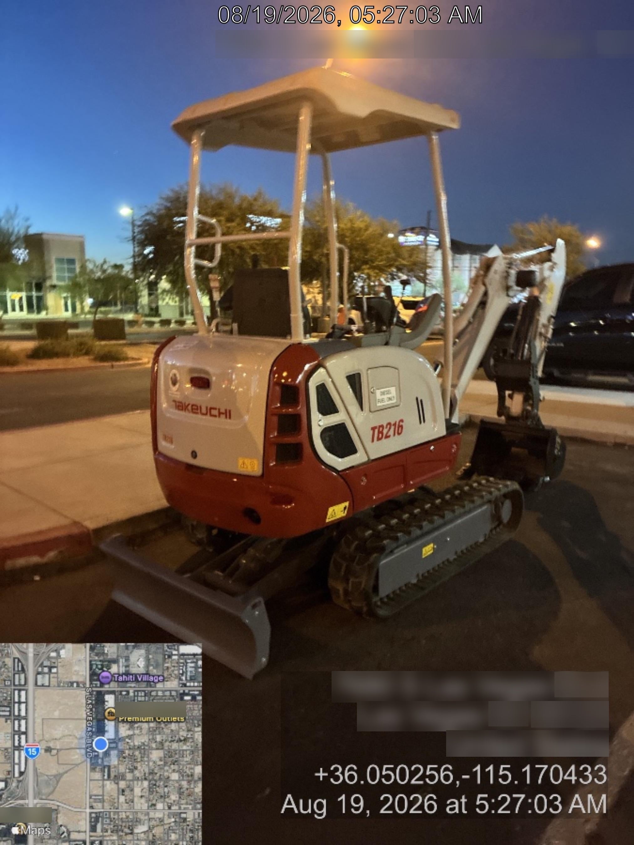 2024 TAKEUCHI TB216R