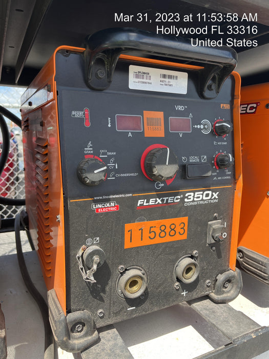 2020 LINCOLN ELECTRIC FLEXTEC 350X