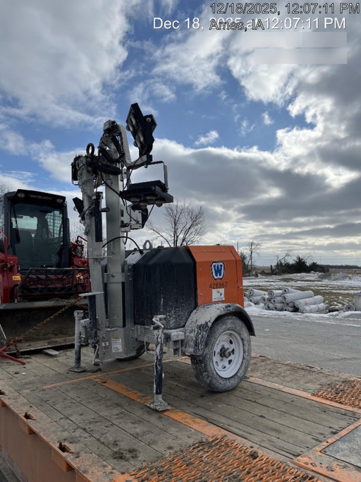 2024 Wanco WLTT-4MM4K Diesel, Deep Sea Controller, Shore Power Plug, Auto Start, (4) 350W LED Floodlights, 4kW Generator, 60 Gal Fuel Tank, 2" Ball, T3