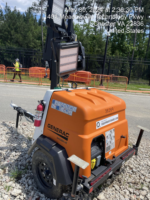 2023 Generac MLT2 Diesel, Flex Switch 120V Input, Powerzone Controller, 
(4) 320W LED Lights, 4kW Generator, 39.9 Gal Fuel Tank, 2" Ball, T3