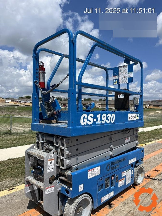 2017 Genie GS-1930 Genie GS-1930 Scissor Lift