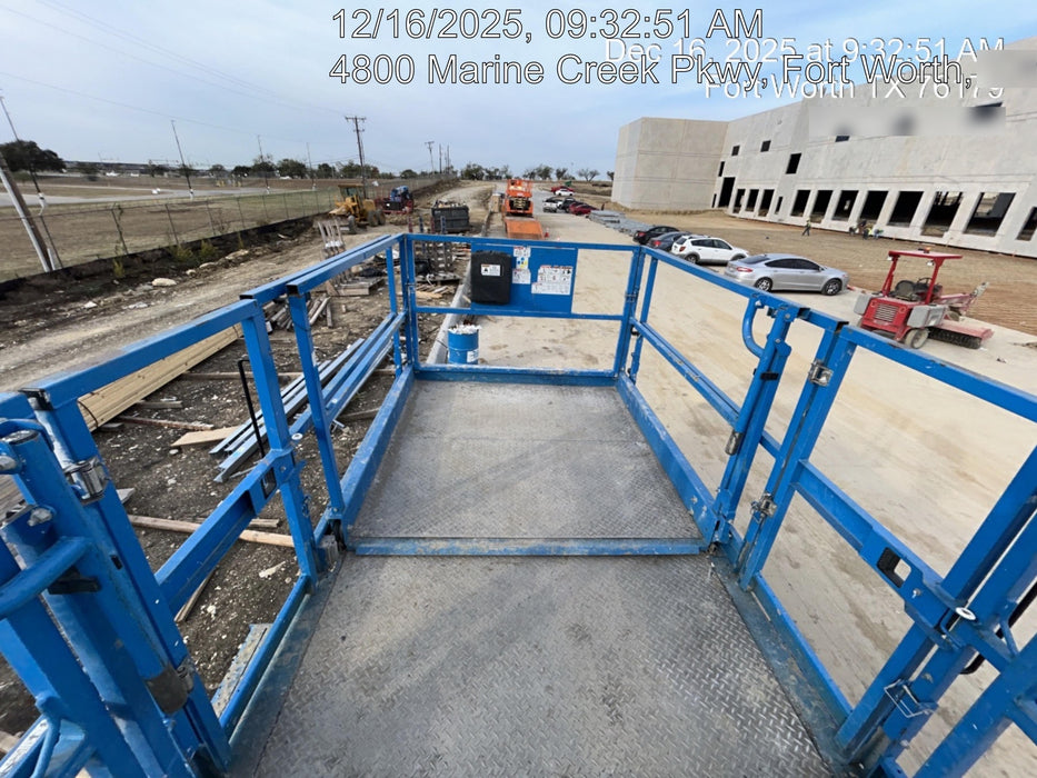 2018 Genie GTH-1056 Genie GTH-1056 w/CAB, Solid Tires, Work Lights, 60" carriage/forks, cab mesh, beacon