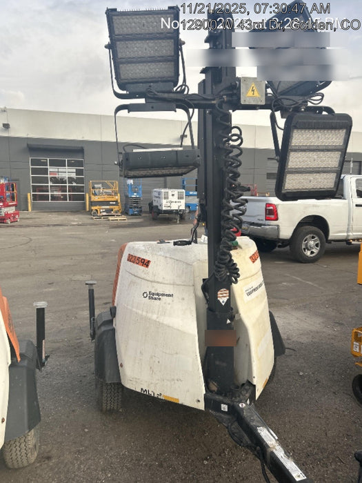 2023 Generac MLT2 Diesel, Flex Switch 120V Input, Powerzone Controller, (4) 320W LED Lights, 4kW Generator, 39.9 Gal Fuel Tank, 2" Ball, T3