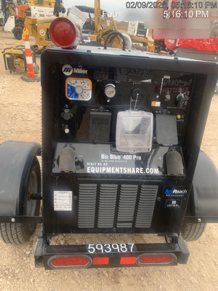 2025 MILLER ELECTRIC BIG BLUE 400
