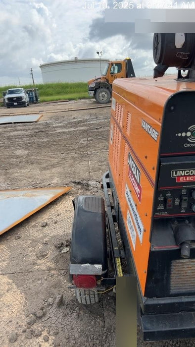 2021 Lincoln Electric Vantage 549X Ready Pak 3, ORANGE (includes trailer, cable rack, fender light kit)