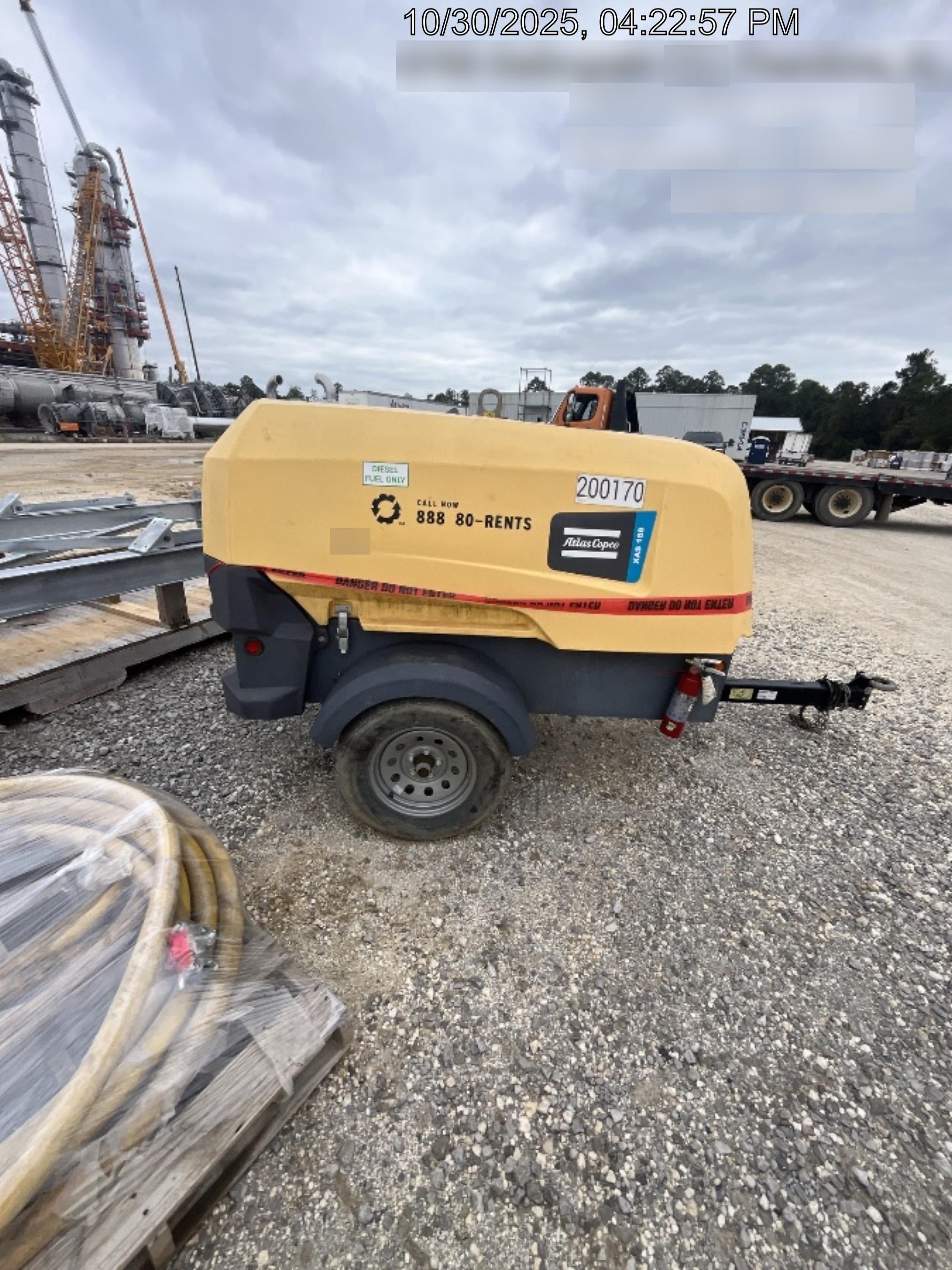2022 ATLAS COPCO XAS188 CWK