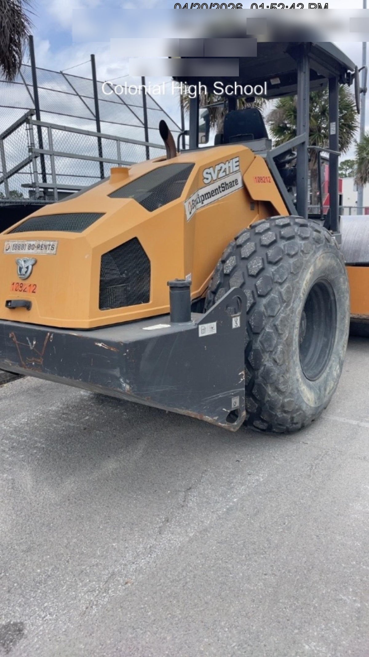 2021 CASE SV211EPF