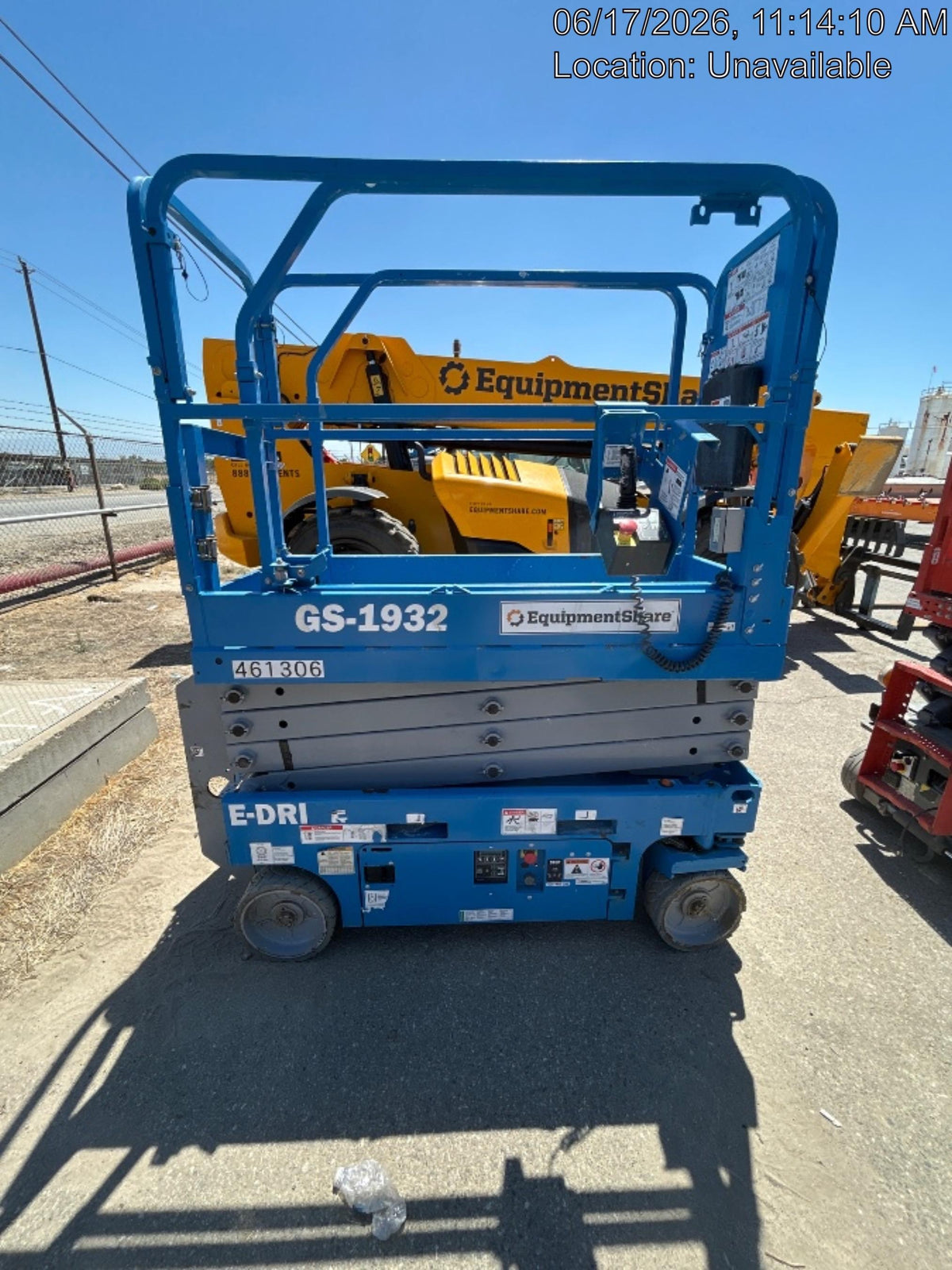 2024 Genie GS-1932 Electric Drive, Sld NM Tires, DBcns, T3 + Access Control