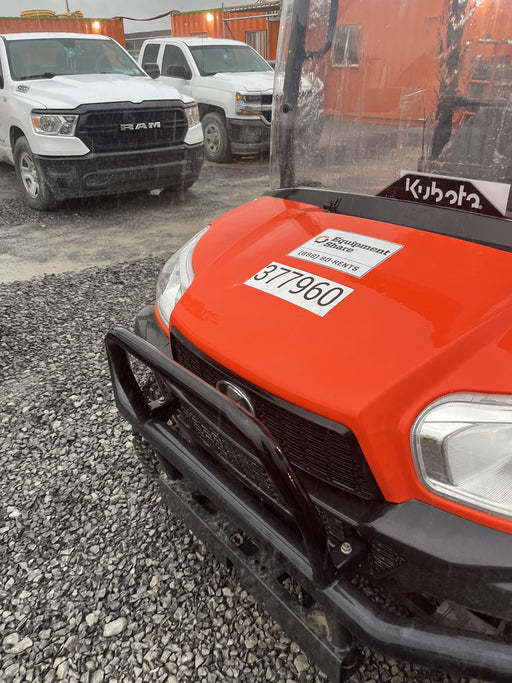 2023 Kubota RTV-X1140W-H 4WD, LED Strobe, Windshield Acrylic Clear, Plastic Canopy, Wire Harness Kit, Backup Alarm