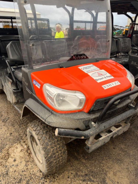 2023 Kubota RTV-X1140W-H 4WD, LED Strobe, Windshield Acrylic Clear, Plastic Canopy, Wire Harness Kit, Backup Alarm