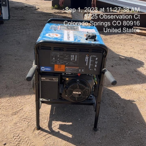 2023 Miller Electric Blue Star 185 Engine Driven Welder, Electric Start, 13 hp, Gas, 6,500 W Peak 907664