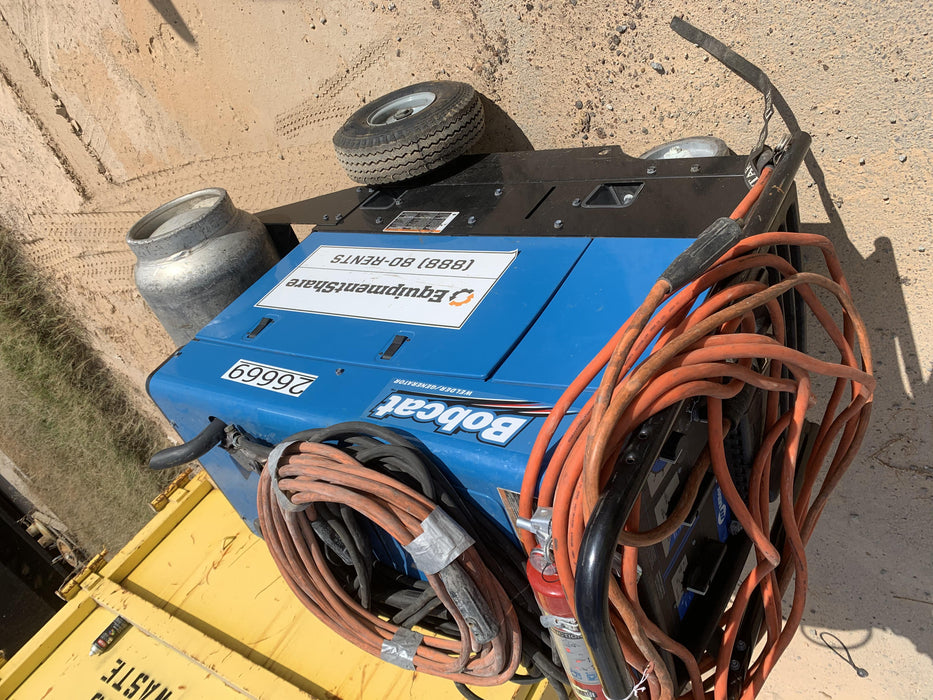 2019 Miller Electric BOBCAT 250 LP/Propane, Running Gear, Tank Bracket, Hose