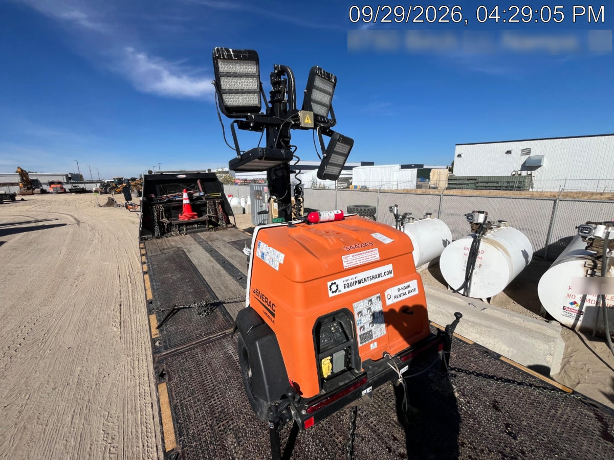 2023 Generac MLT2 Diesel, Flex Switch 120V Input, Powerzone Controller, (4) 320W LED Lights, 4kW Generator, 39.9 Gal Fuel Tank, 2" Ball, T3