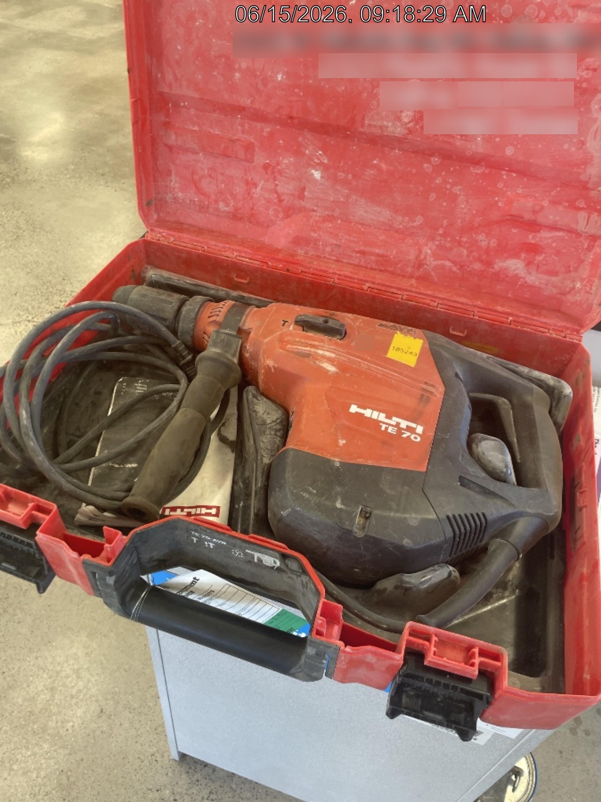 2020 HILTI TE 70-AVR