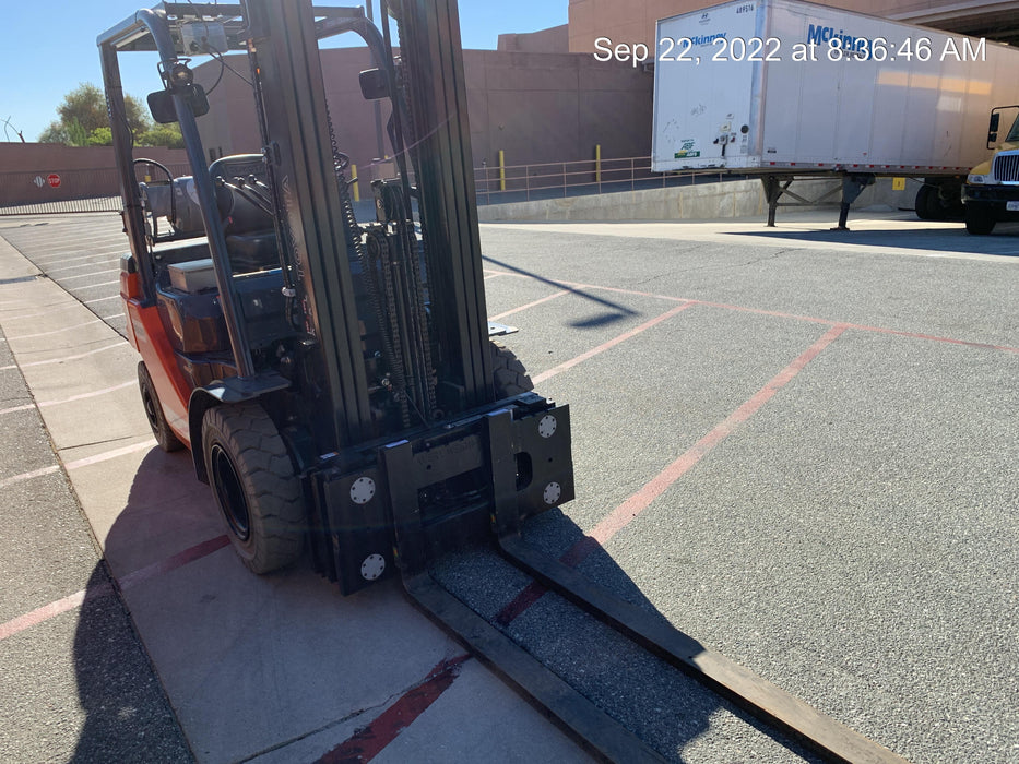 2022 TOYOTA 8FGU25 LP w/ Scale