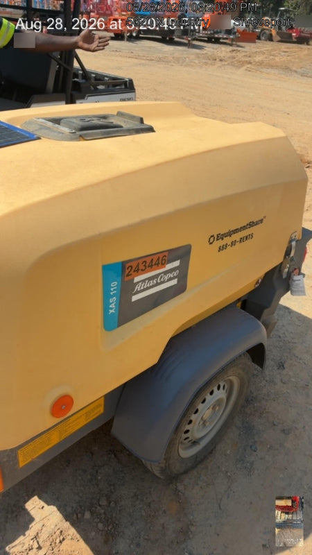 2022 ATLAS COPCO XAS 110