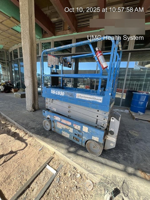 2019 Genie GS-1930 Genie GS-1930 Scissor Lift w/Standard Options