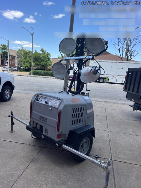 2019 Wacker Neuson LTV6L-MH Wacker Neuson LTV6L Mobile Light Tower w/Fuel Level Sensor Installed