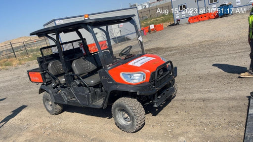 Kubota RTV-X1140W-H Plastic Canopy, Windshield Acrylic Clear, LED Strobe Light, Wire Harness Kit, Back up Alarm