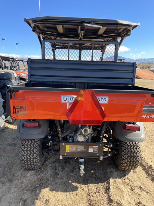 2022 Kubota RTV-X1140W-H Plastic Canopy, Windshield Acrylic Clear, LED Strobe Light, Wire Harness Kit, Back up Alarm