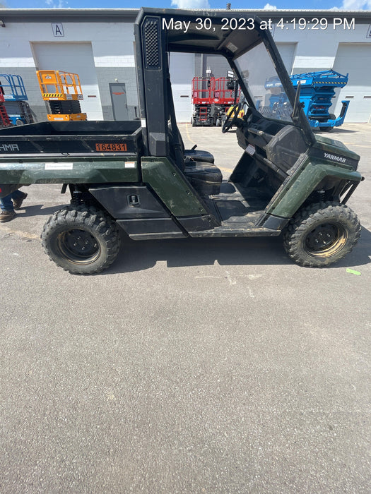 2021 Yanmar YU1000 Canopy, Steel Wheel, Poly WindShield, Beacon, Backup Alarm