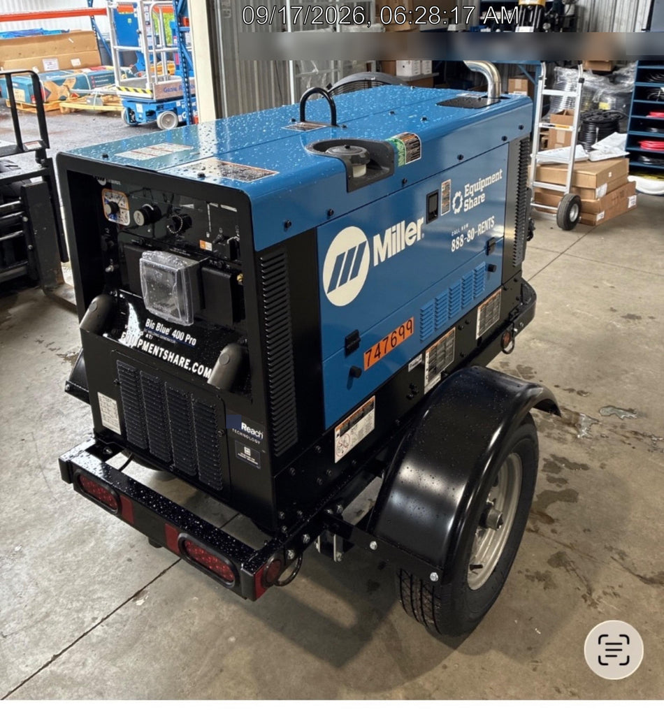 2026 MILLER ELECTRIC BIG BLUE 400