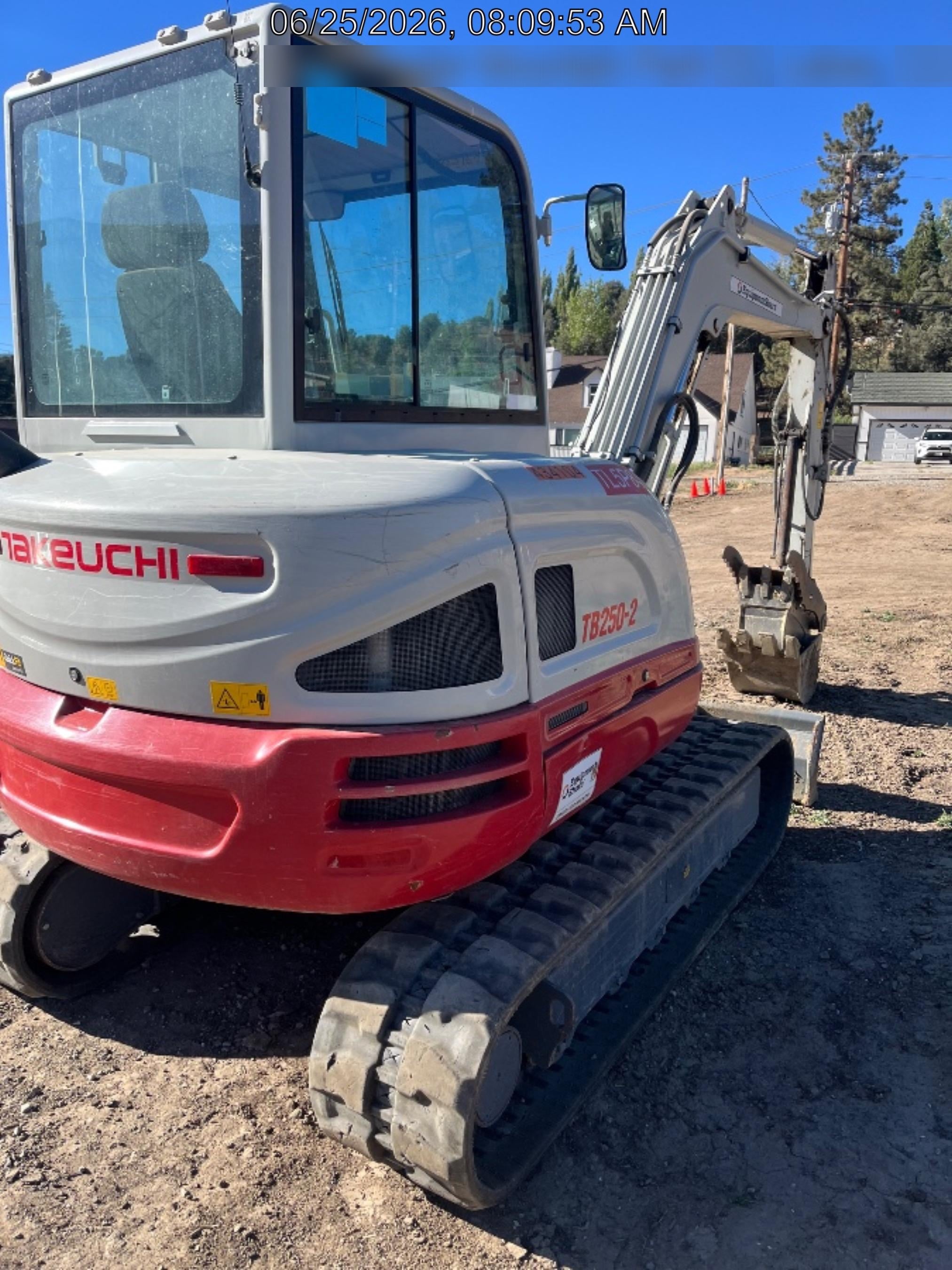 2024 TAKEUCHI TB250-2CR
