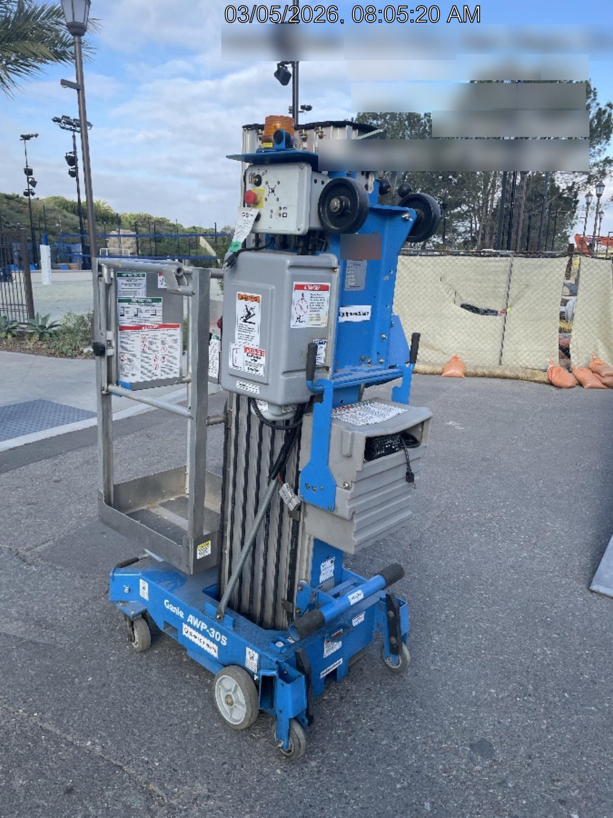 2020 GENIE AWP-30S