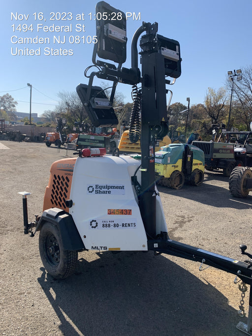 2023 Generac MLT2 Diesel, Flex Switch 120V Input, Powerzone Controller, (4) 320W LED Lights, 4kW Generator, 39.9 Gal Fuel Tank, 2" Ball, T3