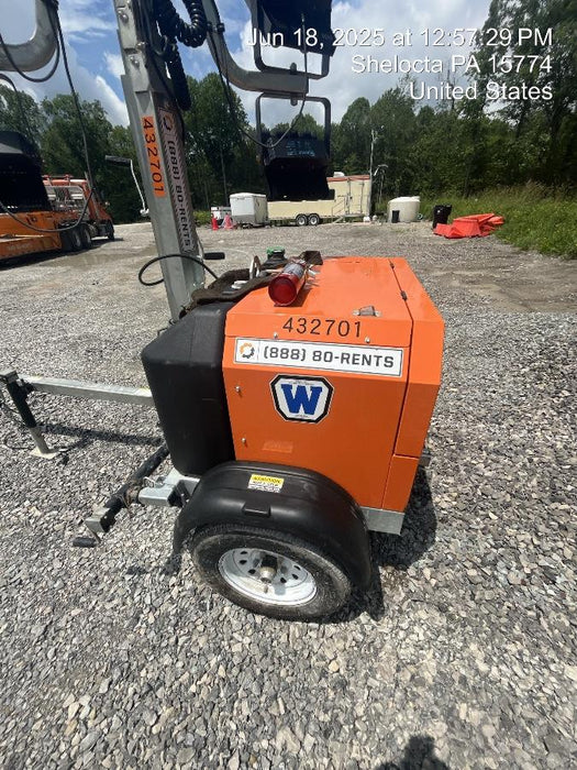 2024 Wanco WLTT-4MM4K Diesel, Deep Sea Controller, Shore Power Plug, Auto Start, (4) 350W LED Floodlights, 4kW Generator, 60 Gal Fuel Tank, 2" Ball, T3