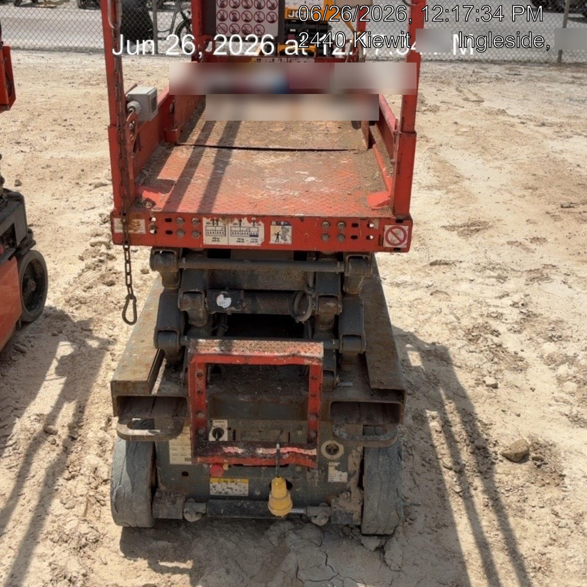 2019 Skyjack SJIII-3219 Standard Options