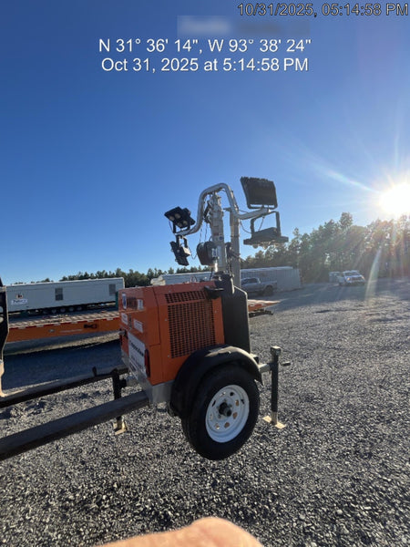 2024 Wanco WLTT-4MM4K Diesel, Deep Sea Controller, Shore Power Plug, Auto Start, (4) 350W LED Floodlights, 4kW Generator, 60 Gal Fuel Tank, 2" Ball, T3